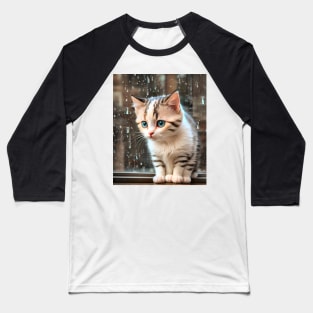 Cute Kittens Beautiful Cats Baseball T-Shirt